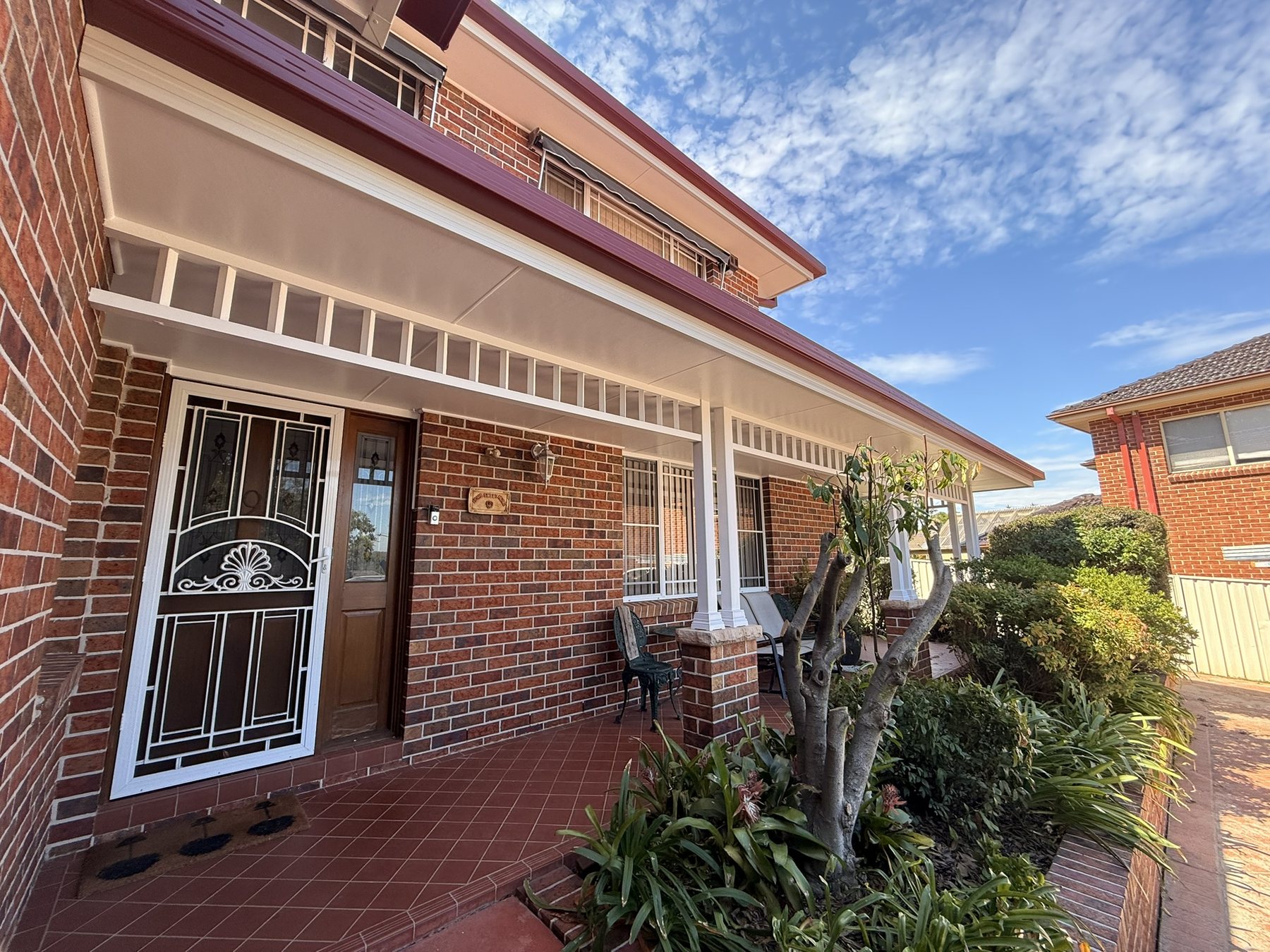 Brick house painting Newcastle