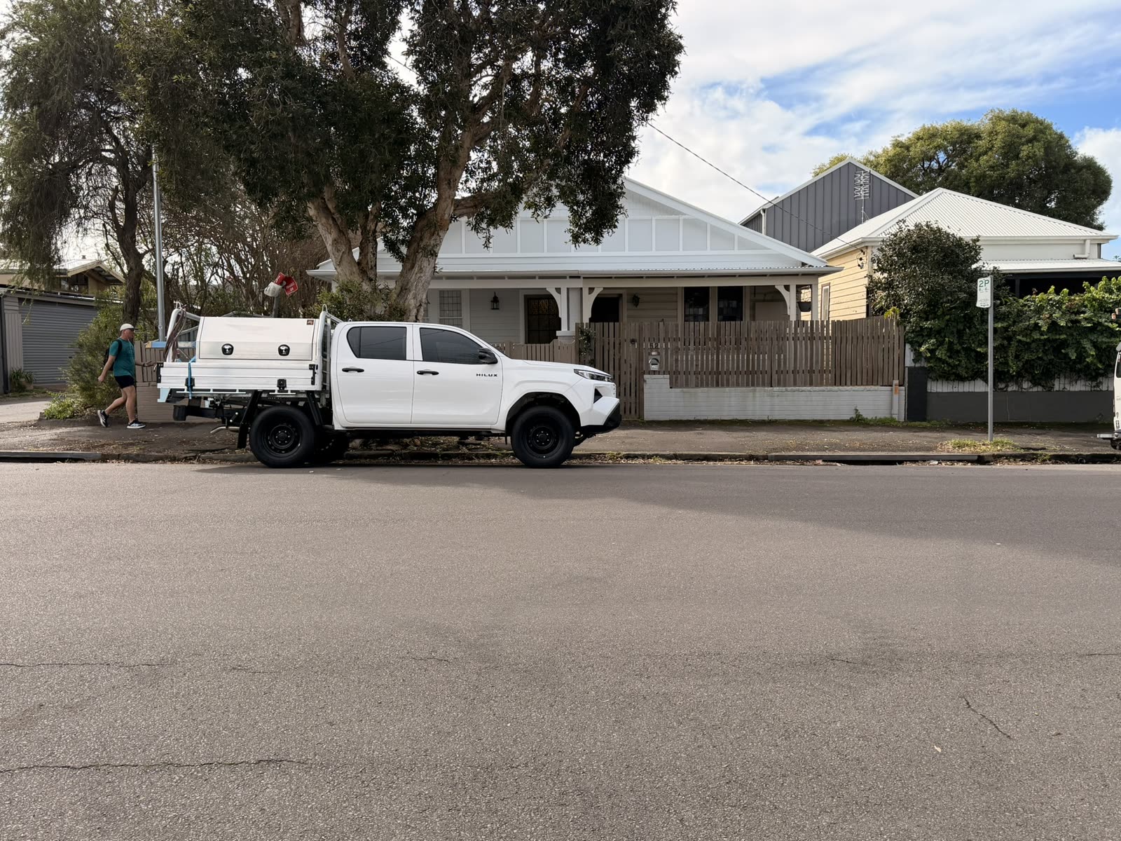 Weatherboard cottage exterior repainted in Newcastle