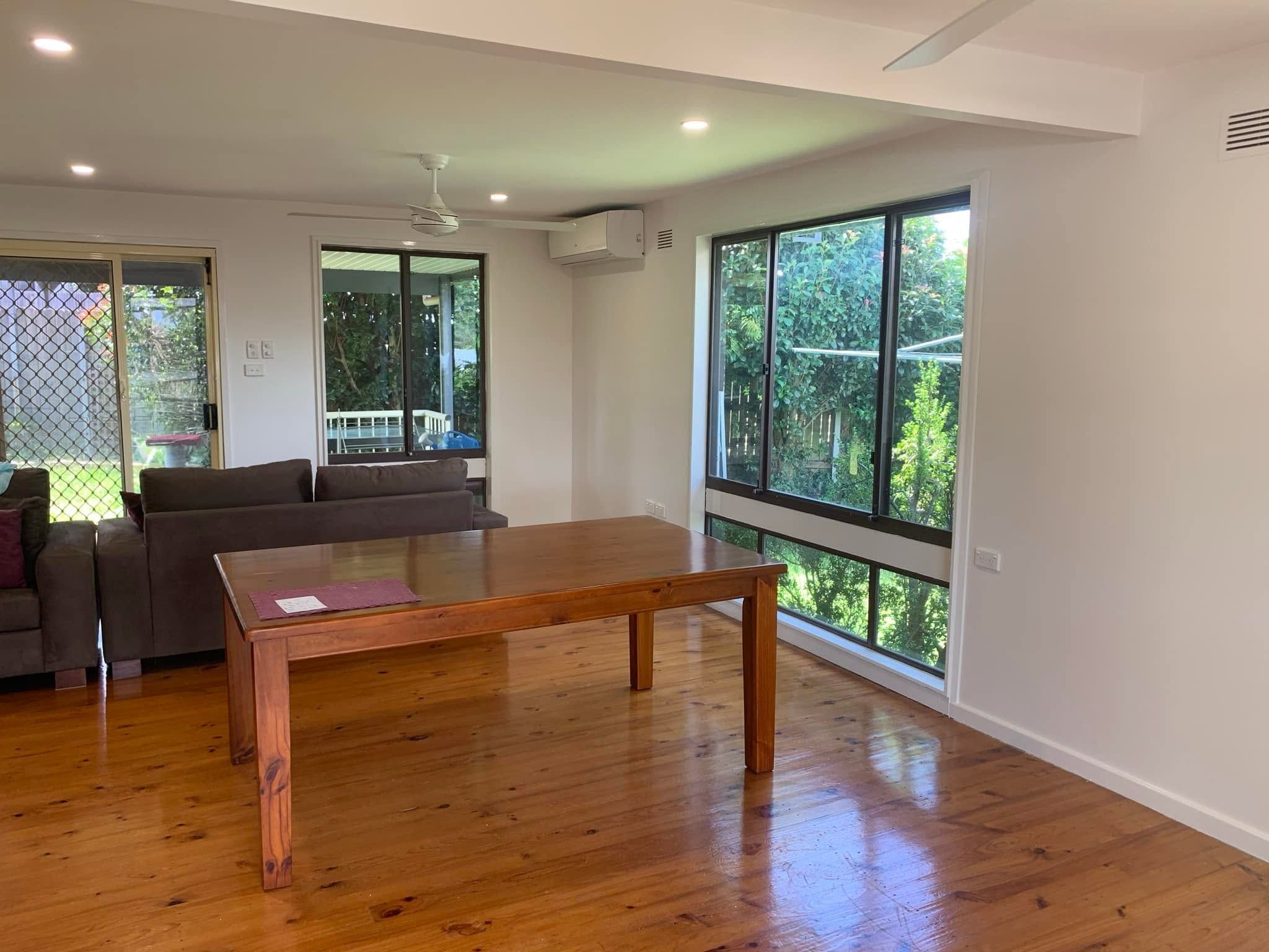 Dining room after an interior repaint
