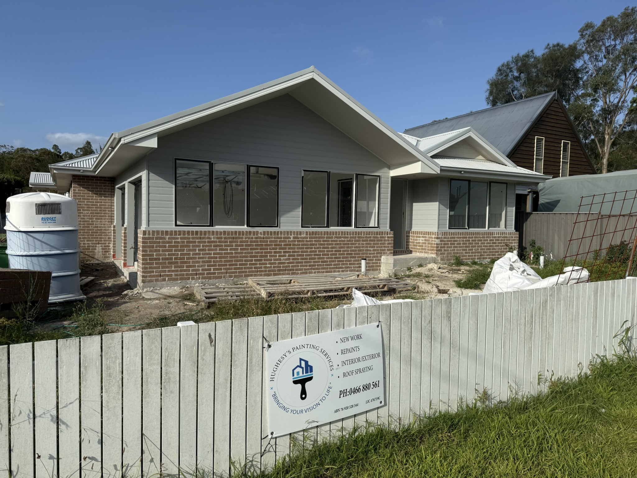 Fresh interior painting finish on a Cameron Park home